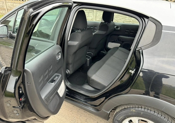 Citroen C3 cena 24999 przebieg: 105000, rok produkcji 2017 z Czeladź małe 301